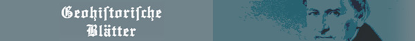 Banner image for Geohistorische Blaetter